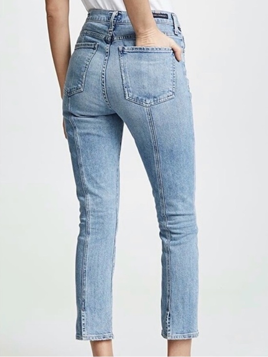 Citizens Of Humanity Denim - Citizens of Humanity Jeans Olivia Seam High Rise Slim Women 25 Medium Wash